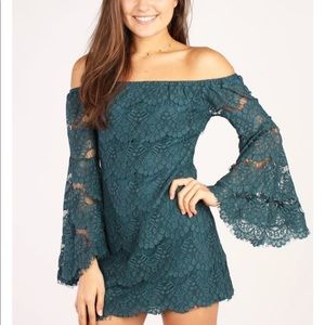 MinkPink taunted love lace dress